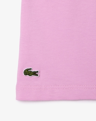 Playera de algodón estampada