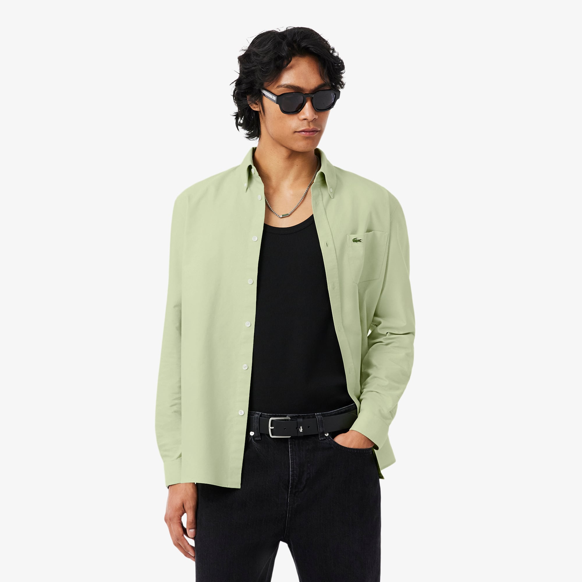 Lacoste Men's Regular Fit Oxford Shirt