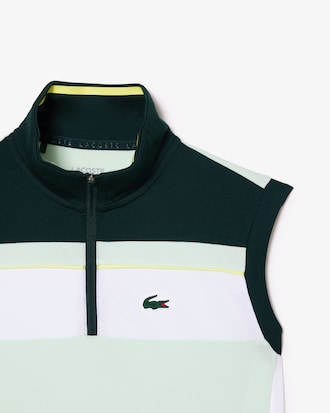 Polo Tennis contrasté en piqué indémaillable