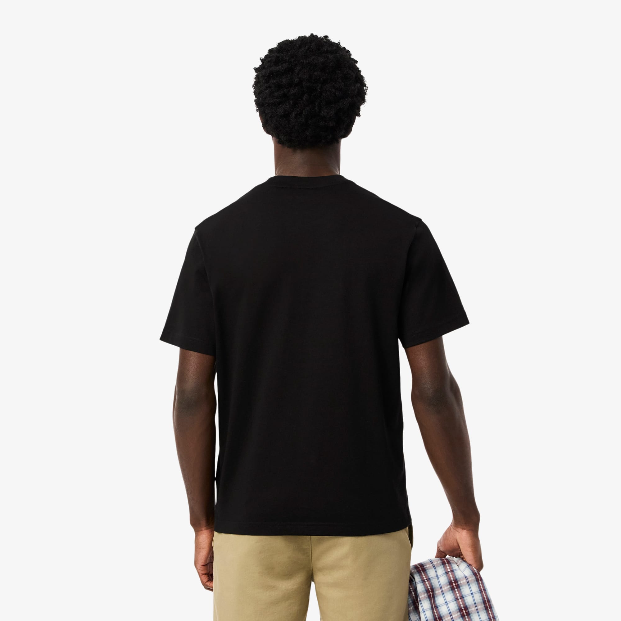 Tシャツ・カットソー LACOSTE Men T-shirt Black TH7318 031 Men's Cotton T-Shirt - T-shirts - New In 2025 | Lacoste
