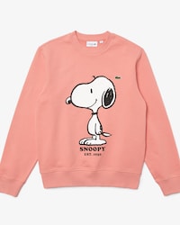 Unisex Lacoste x Peanuts Crew Neck Organic Cotton Sweatshirt