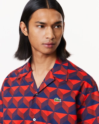 Men's Relaxed Fit Print Shirt