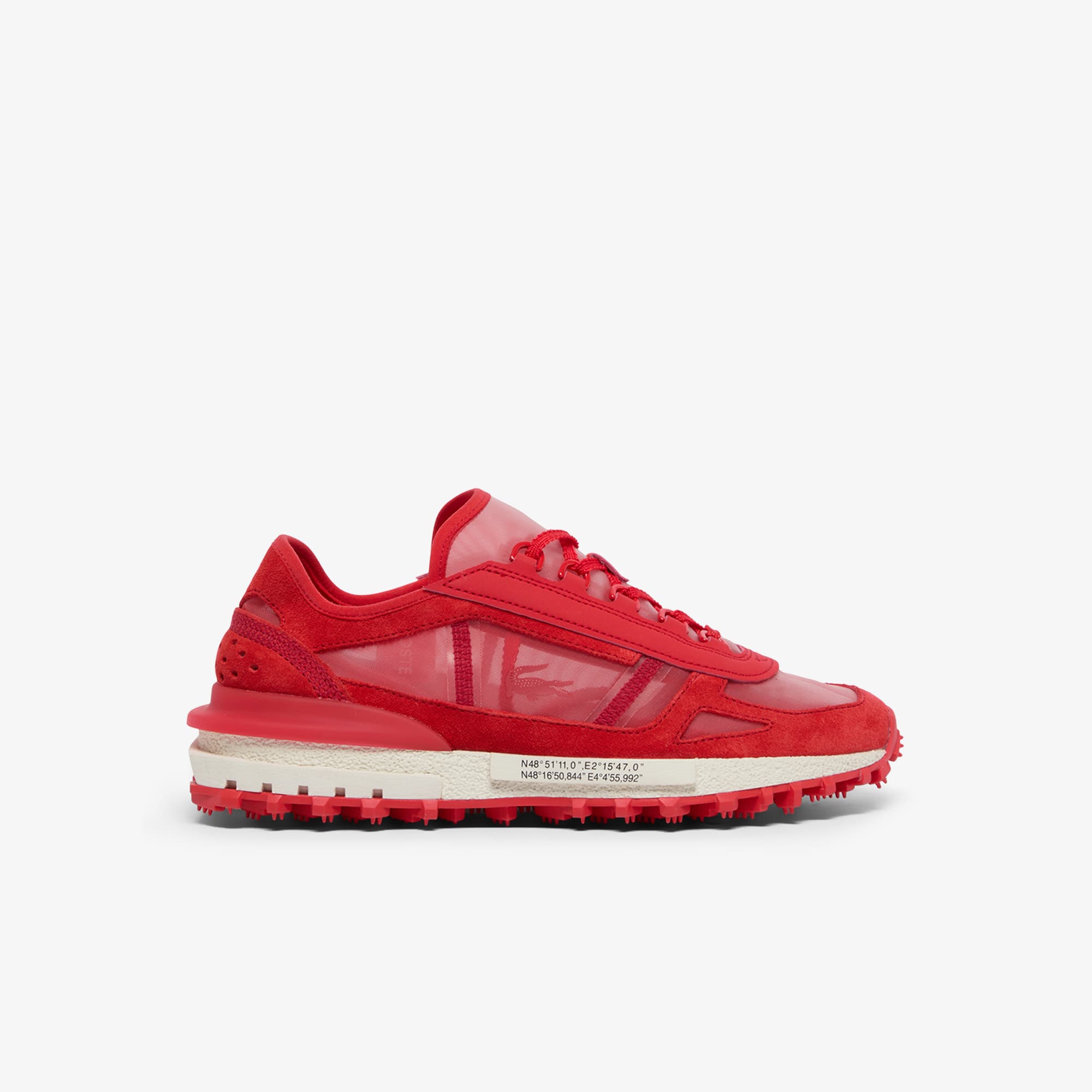 Lacoste Women's Elite Active Sneakers - 5 In Red