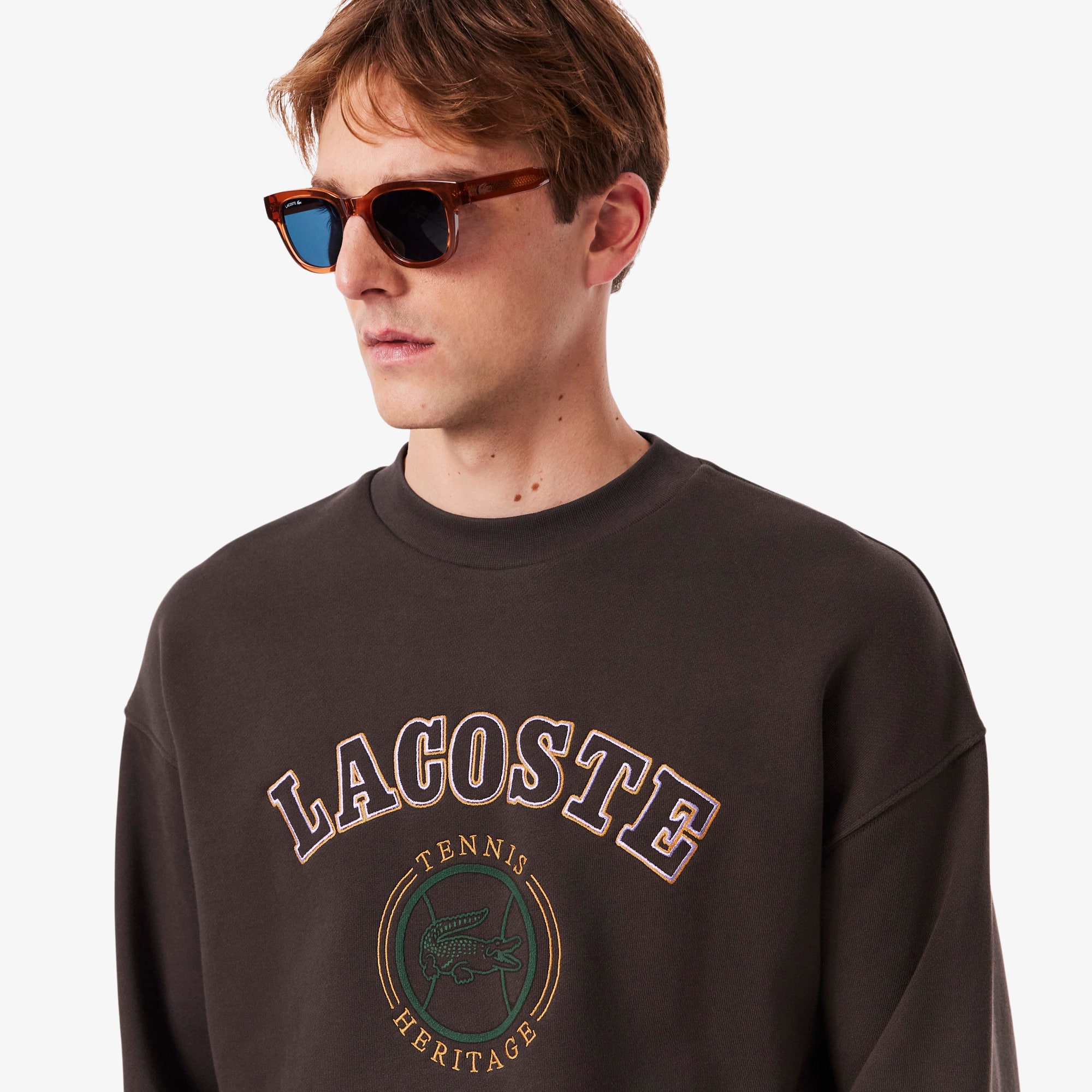 Men's Heritage Embroidery Fleece Sweatshirt - Sweaters