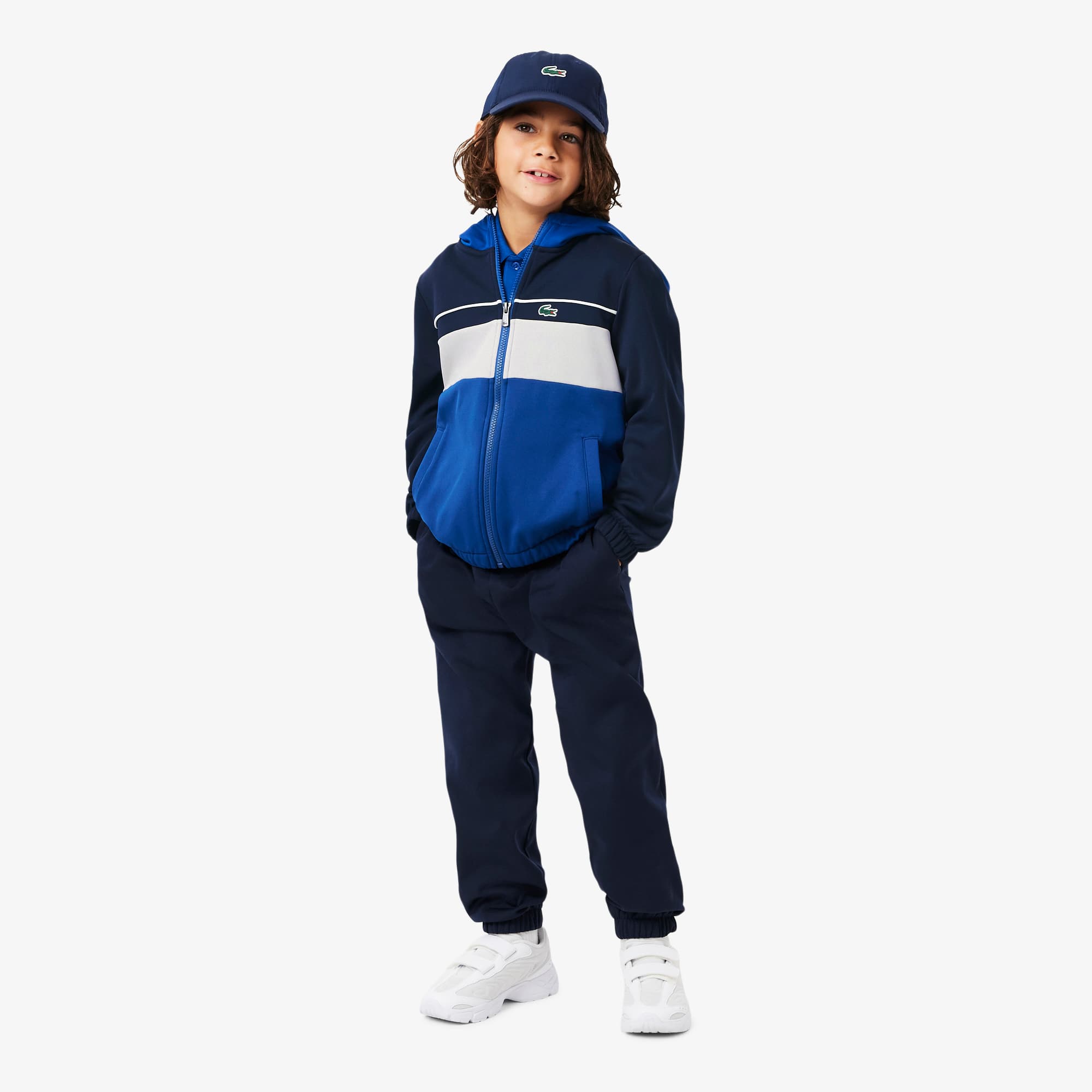 Lacoste Boys' Sport Colorblock Tracksuit - 14 Years In Multi