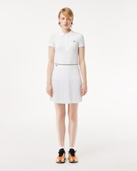 Women's Elastic Waist Pleated Skirt