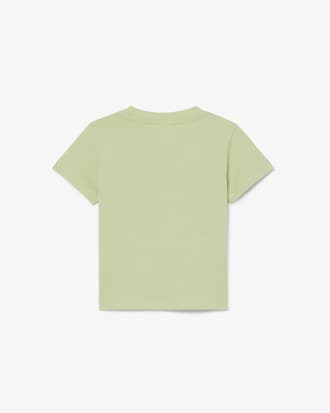 Crocodile Print Cotton T-Shirt