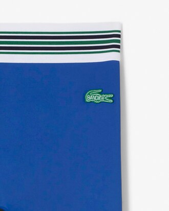 Women's Lacoste x Bandier All Motion Striped Leggings