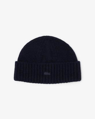 Women's 3D Rib Knit Wool Beanie
