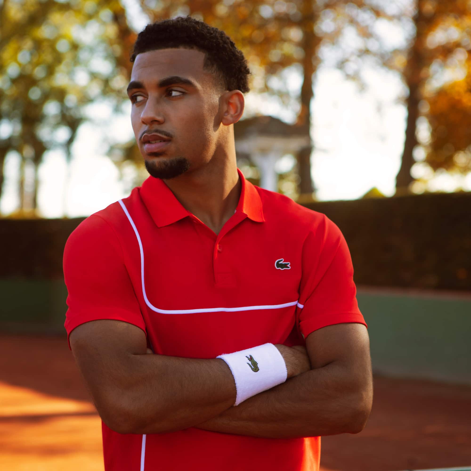 LACOSTE ラコステ テニスウェア FR3 レッド 赤 楽天市場】JAPAN LACOSTE(ジャパンラコステ) TRICOLORE RIB KNIT
