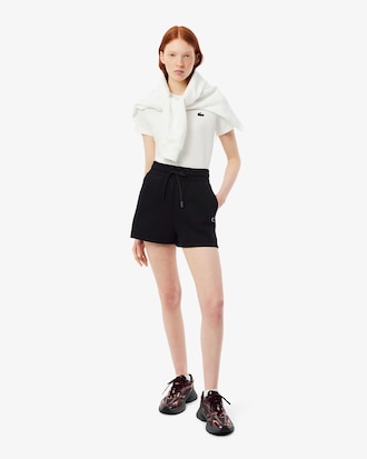 Short De Punto De Algod&oacute;n Para Mujer