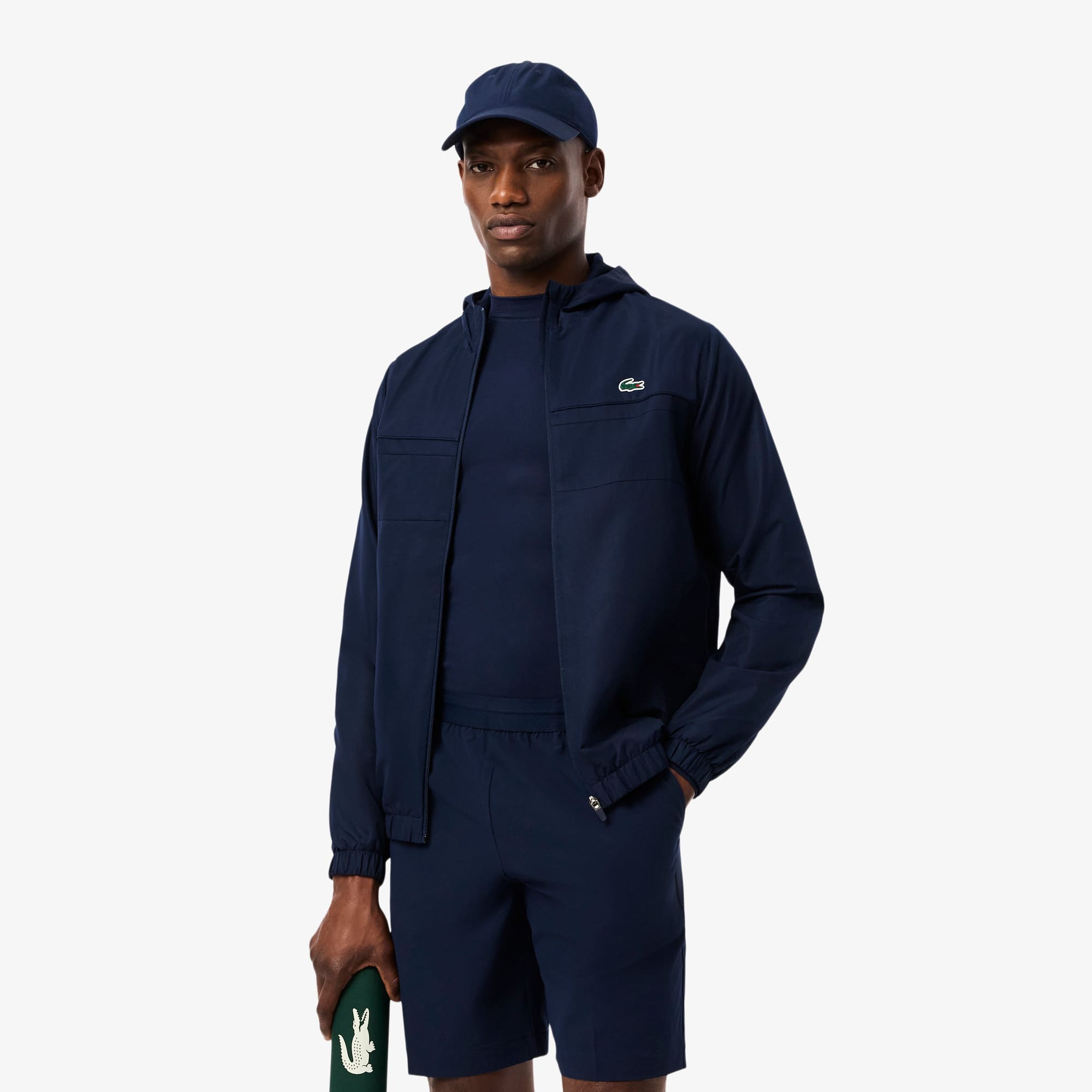ラコステスポーツ　ジャケット Men's Water-Repellent Sport Track Jacket - Jackets & Coats