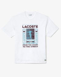 Playera relaxed fit con estampado de Ren&eacute; Lacoste