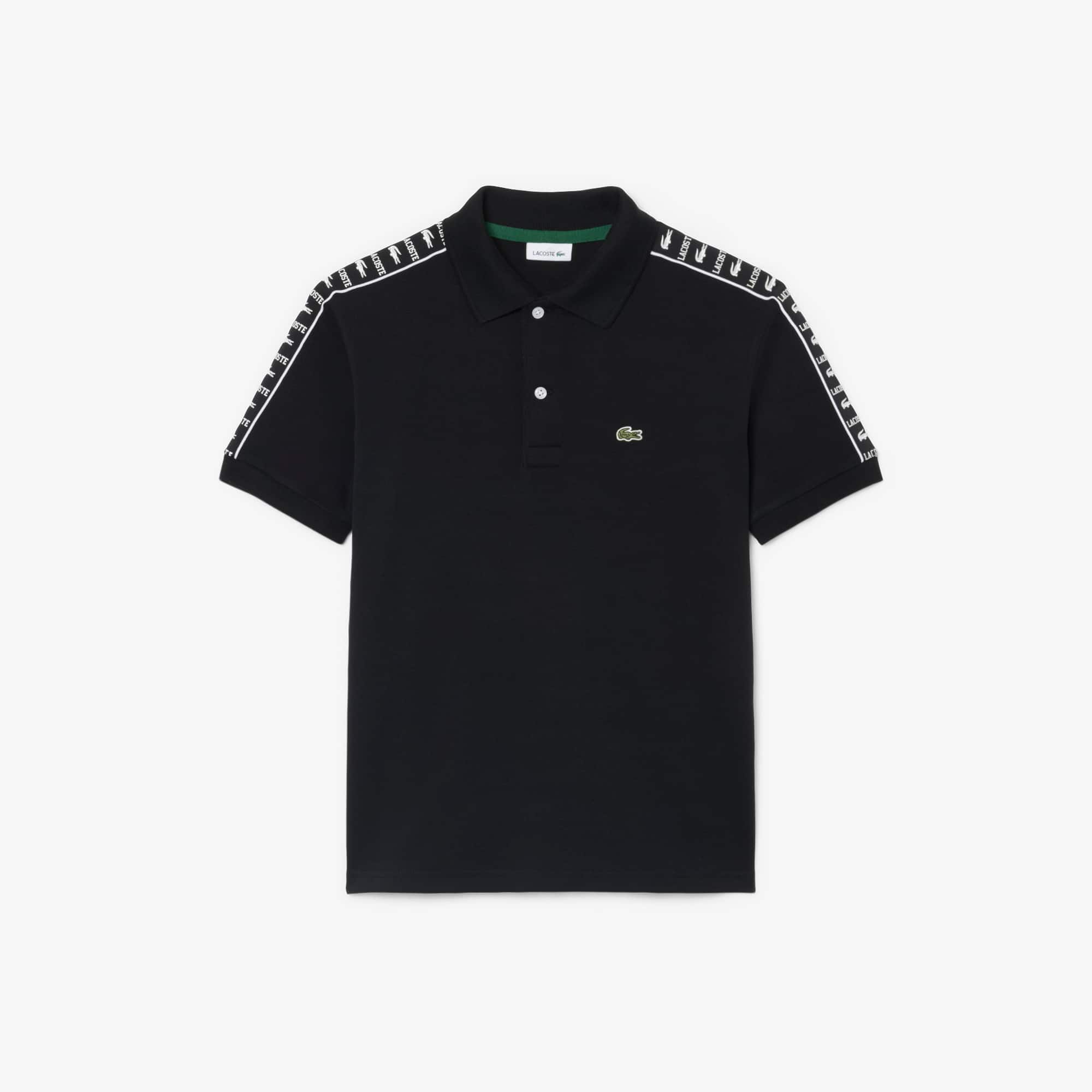 Branded Stripe Cotton Pima Polo Shirt - Teens Polos - New In 2026