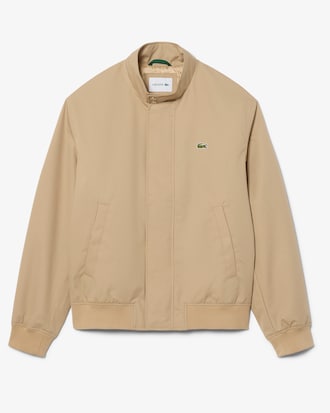 Water-Repellent Twill Harrington Jacket