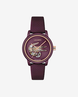 Lacoste.12.12 Auto Leather Automatic Watch