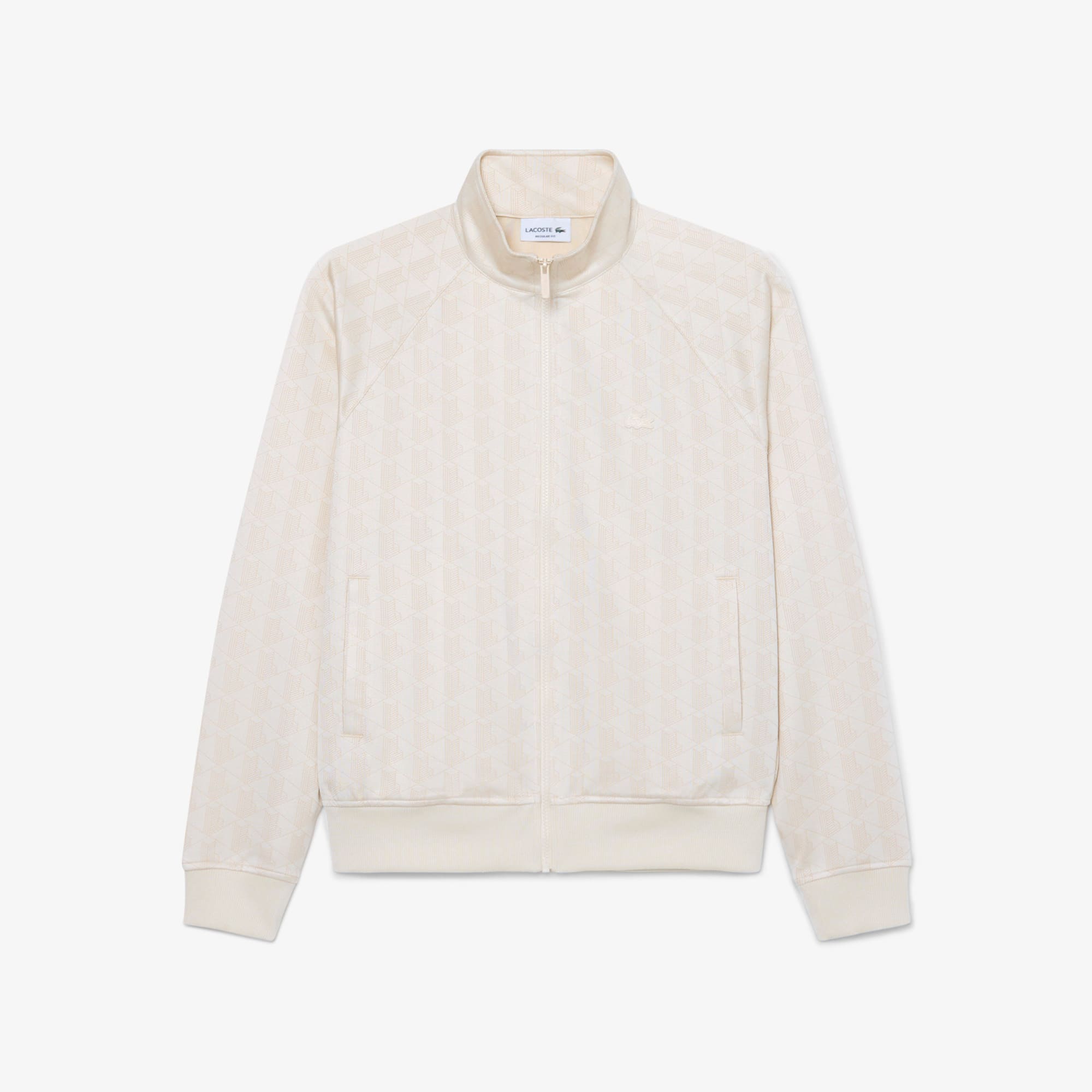 Monogram Jacquard Zipped Jacket