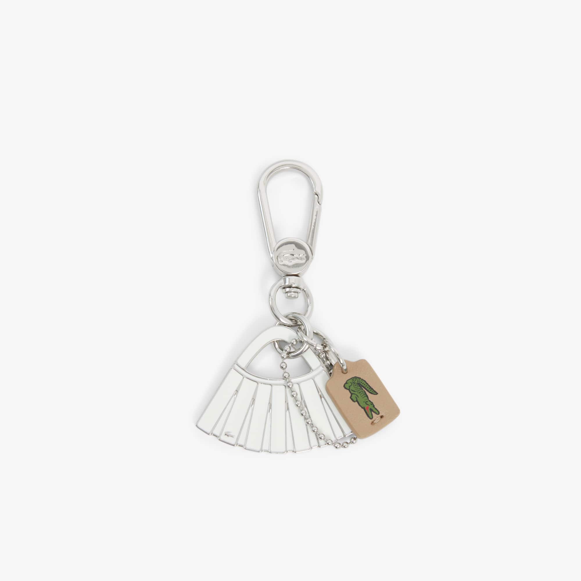 Lacoste Llavero con Dijes Lenglen L Blanco
