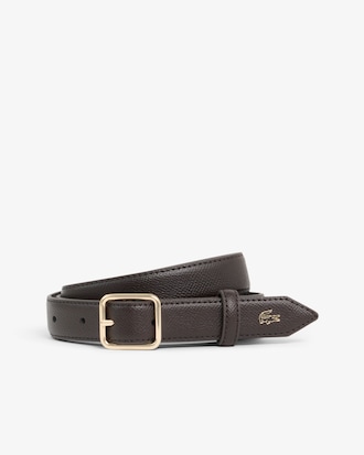 Champs-&Eacute;lys&eacute;es Embossed Leather Belt
