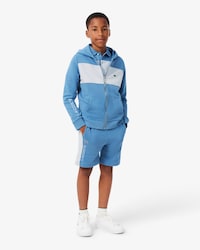 Colorblock Fleece Shorts