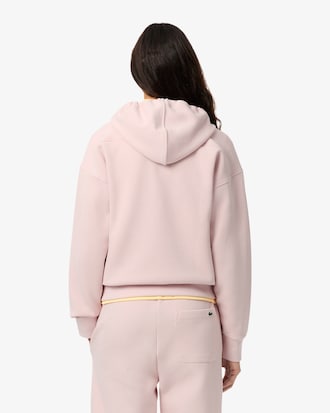 Women's Zip-Up Piqué Hoodie