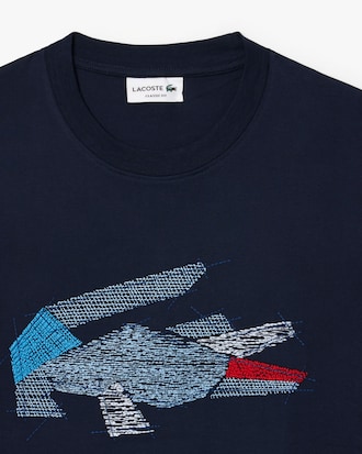 Men's Heavy Cotton Crocodile Graphic T-Shirt