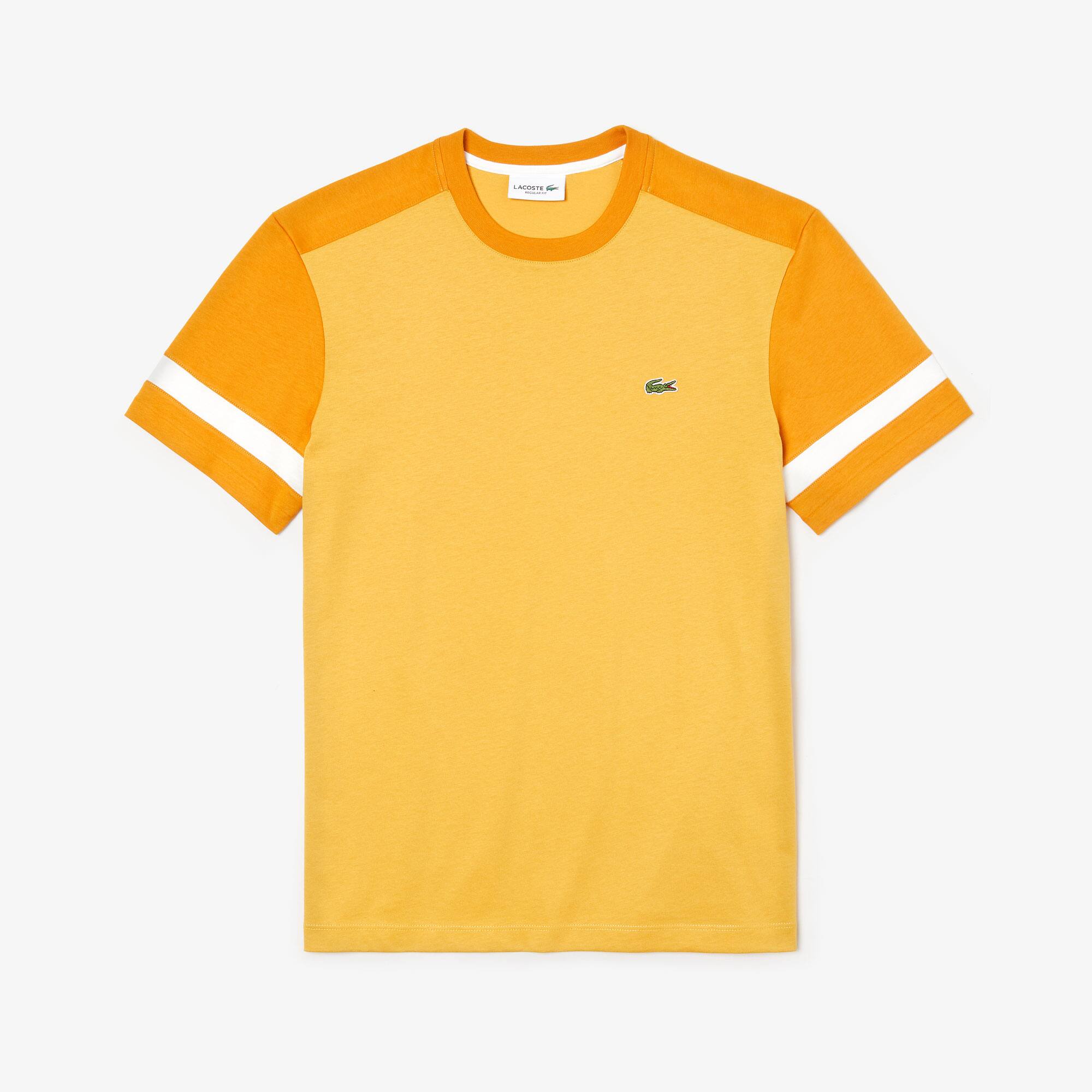 lacoste t shirt yellow