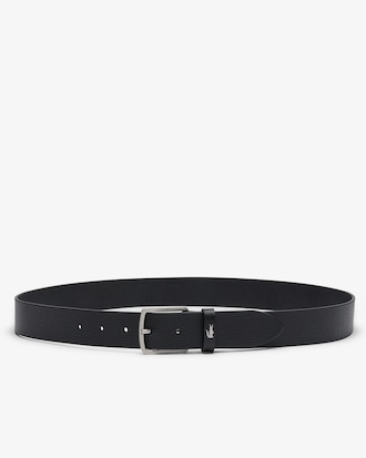 Grained Leather Belt