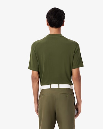 Men's Short Sleeve Polo Collar Golf Sweater