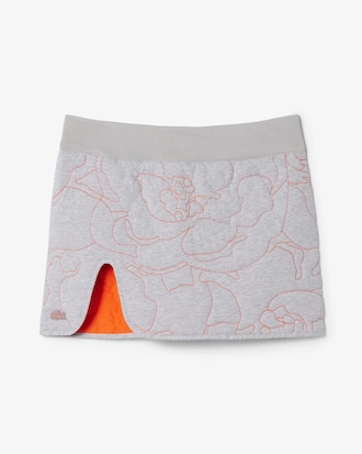 Women's Reversible Embroidered Quilted Mini Skirt