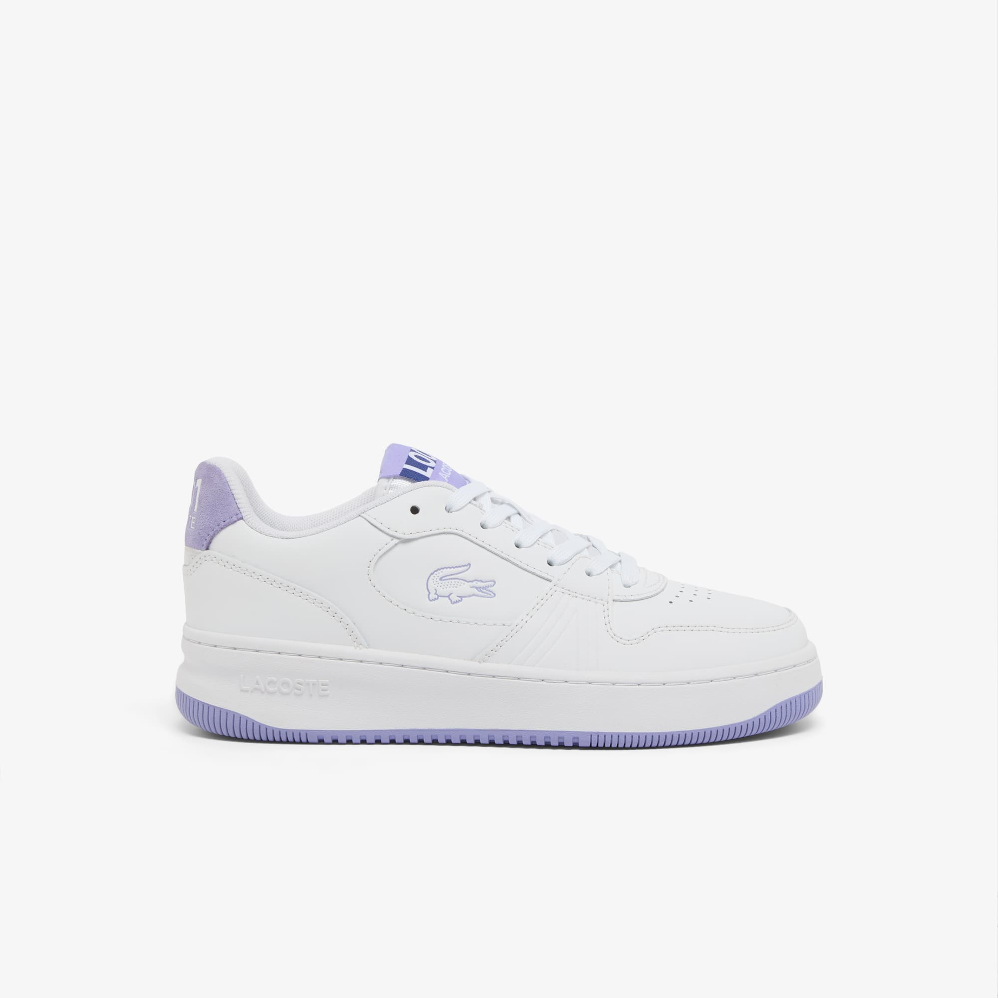 Lacoste Sneakers L001 Conjunto De Piel Para Mujer Blanco