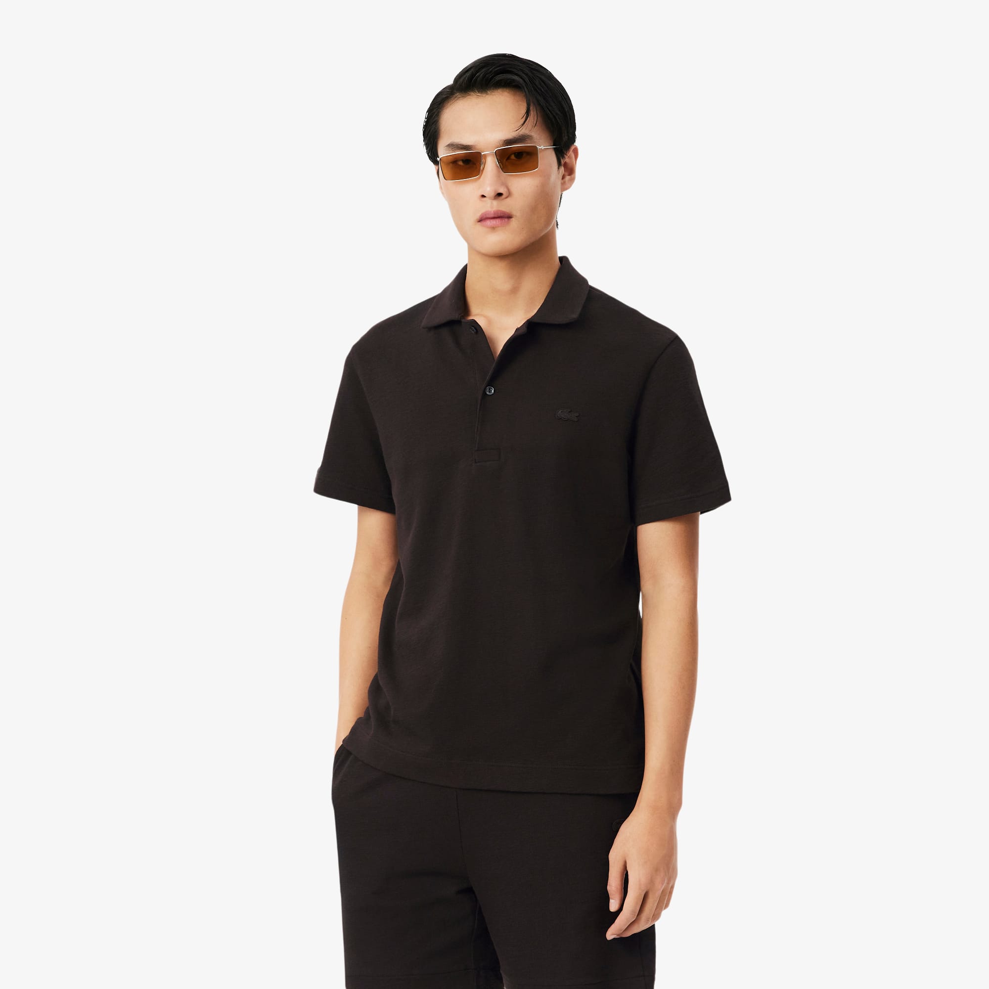 Classic Fit Textured Polo Shirt - Polo Shirts - New In 2026 | Lacoste
