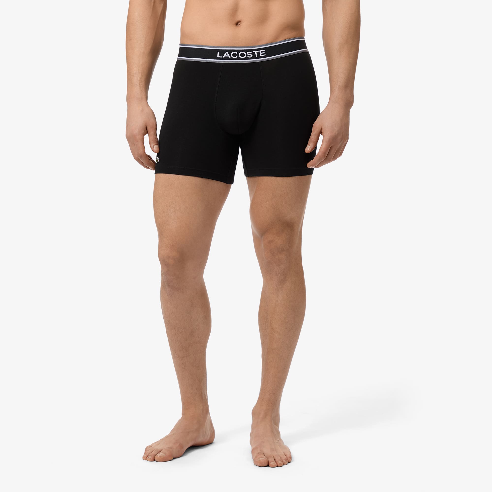 Men's 3-Pack Monogram Print Boxer Briefs