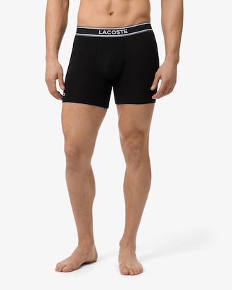 Men's 3-Pack Monogram Print Boxer Briefs