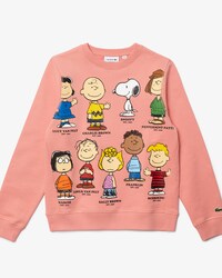 Women&rsquo;s Lacoste x Peanuts Crew Neck Organic Cotton Sweatshirt