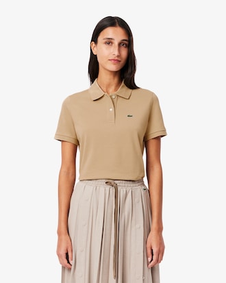 Women's Regular Fit Supple Petit Piqu&eacute; Polo