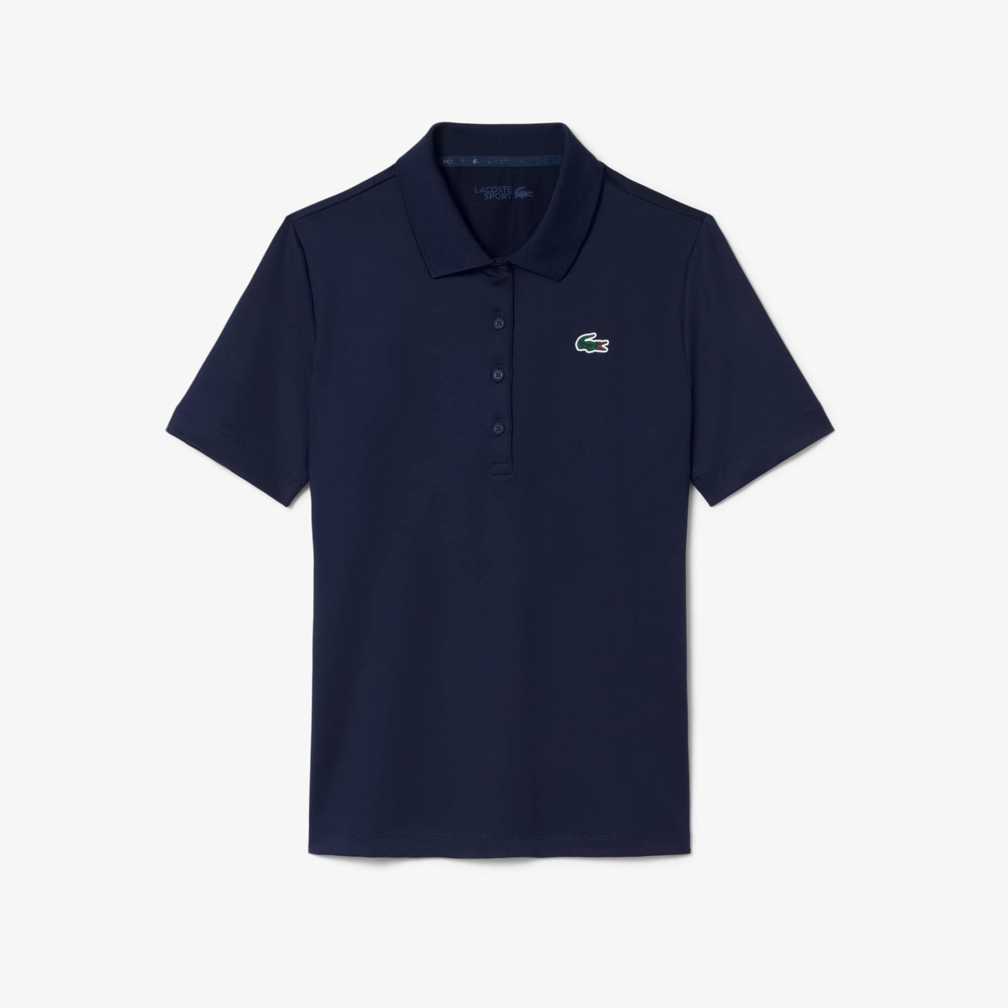 Lacoste Slim Fit Uv Protect Stretch Golf Polo Shirt - 34 In Blue