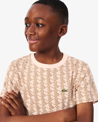 Playera Unisex con Estampado de Monogram