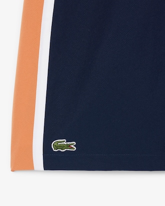 Men's Lightweight Colorblock Stripe Tennis Shorts