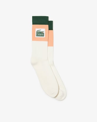Calcetines en tejido de punto para hombre Lacoste Sport Roland Garros