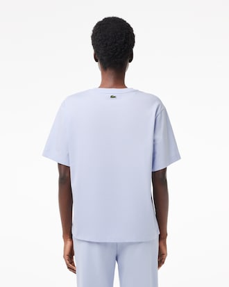 Women's Relaxed Fit Printed Cotton T-Shirt 