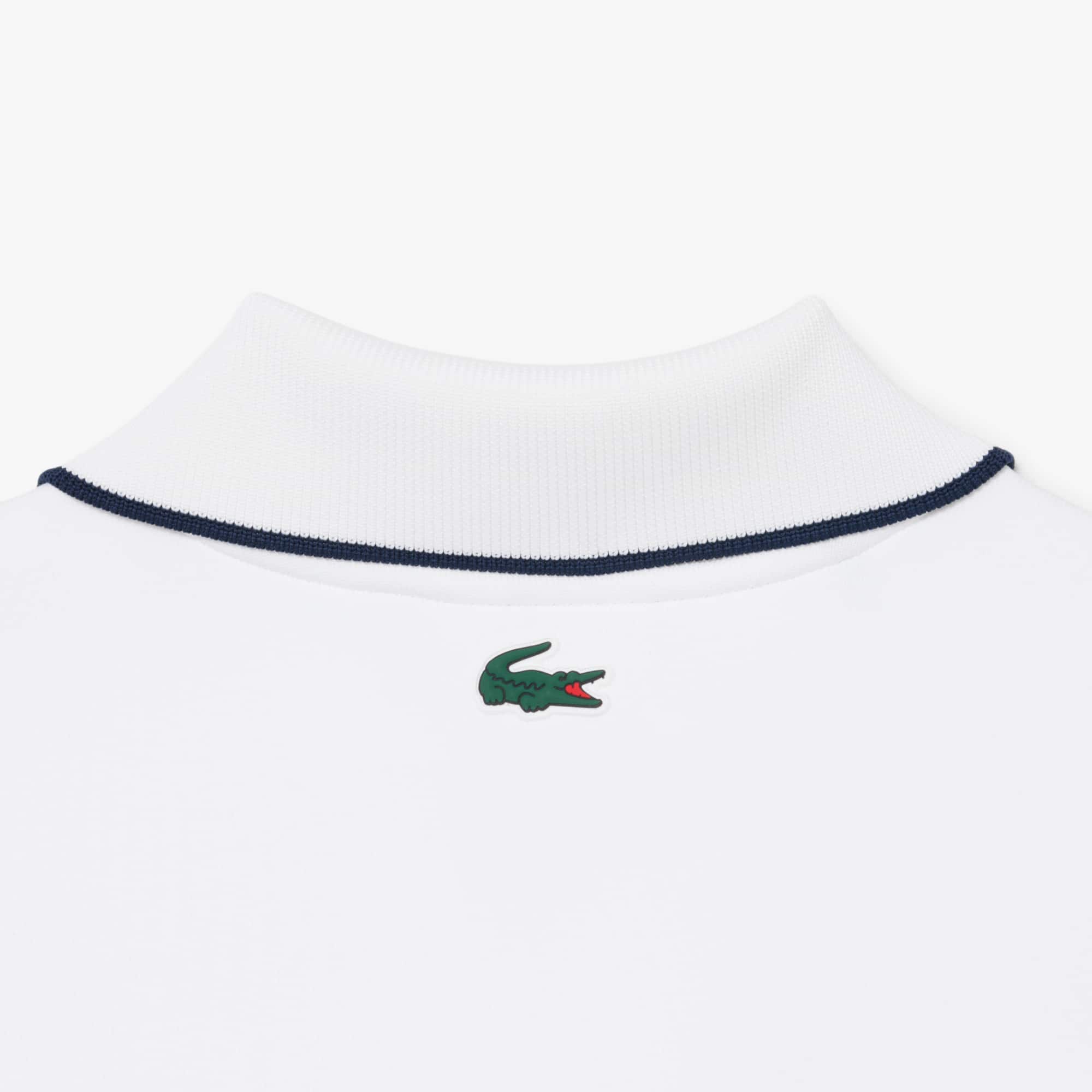 Tennis Heritage Polo Collar Sweatshirt - Sweaters & Sweatshirts