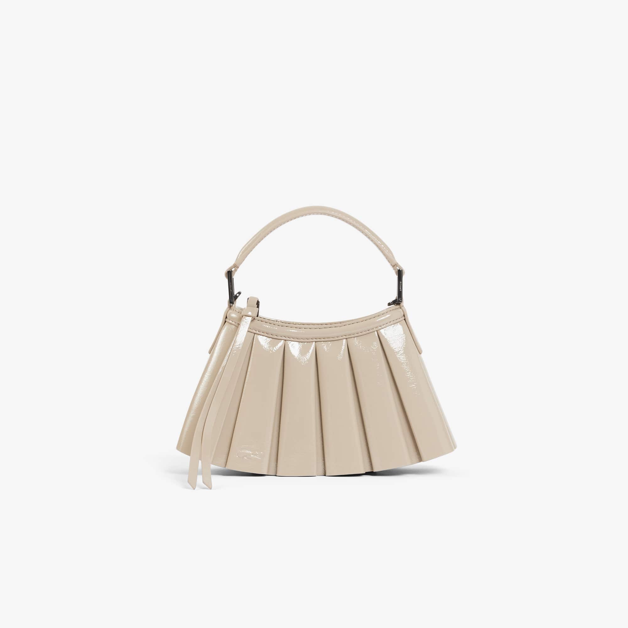 Lacoste Runway Mini Patent Leather Lenglen Purse - One Size