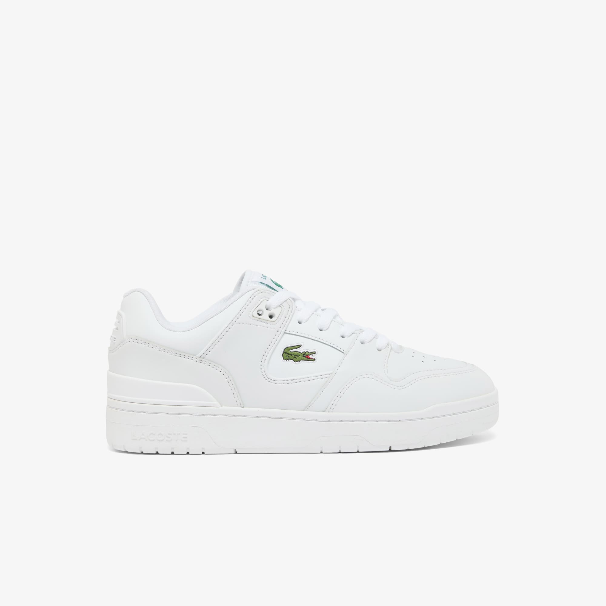 Lacoste Sneakers Courtcage Set de Piel para Hombre Blanco