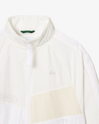 Men's Oversized Water-Resistant Patchwork Jacket