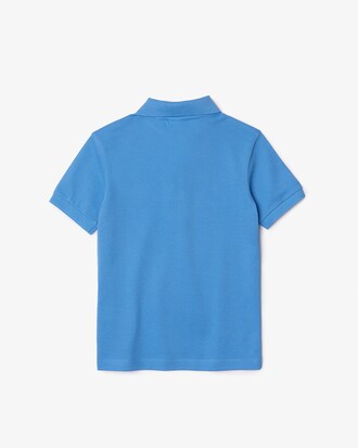 Kids&rsquo; Lacoste x Minecraft Organic Cotton Piqu&eacute; Polo