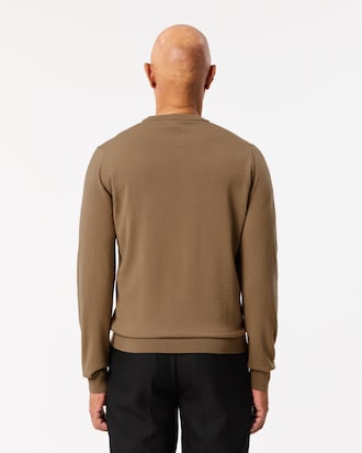 Men's Merino Wool Crew Neck Sweater