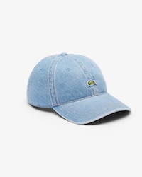 Casquette denim de coton