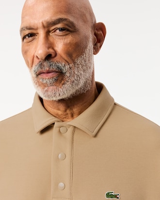 Men's Loose Fit Piqu&eacute; Sweatshirt