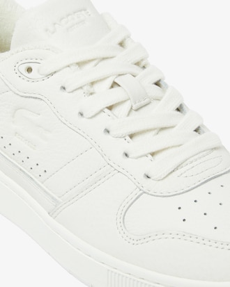 Sneakers de deporte de piel con clip en T para mujer
